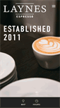 Mobile Screenshot of laynesespresso.co.uk